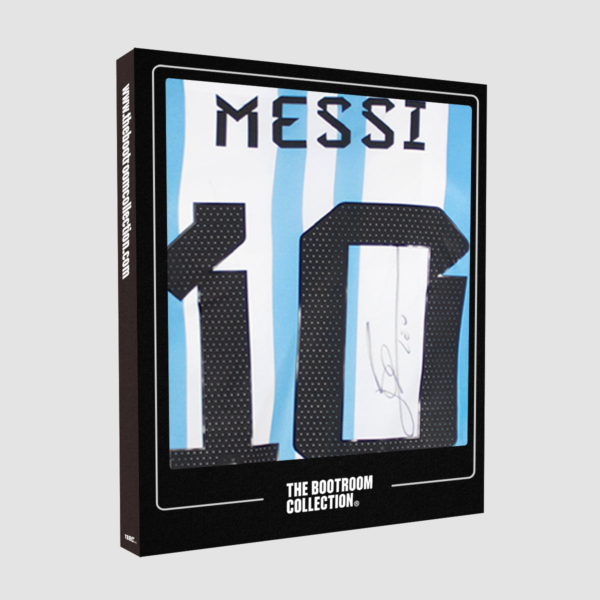 Lionel Messi Official Back Signed Argentina 2022 Home Shirt