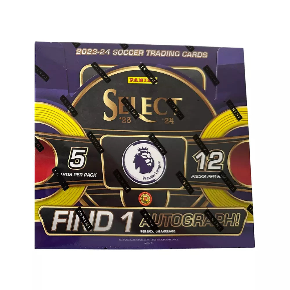 2023-24 Panini Select Premier League Soccer Trading Card Hobby Box