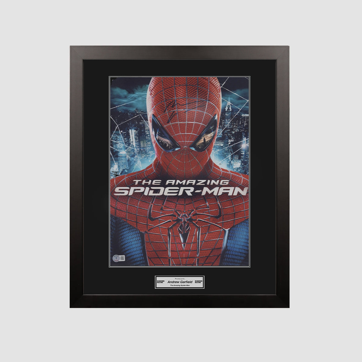 Andrew Garfield Signed The Amazing Spider-Man Poster