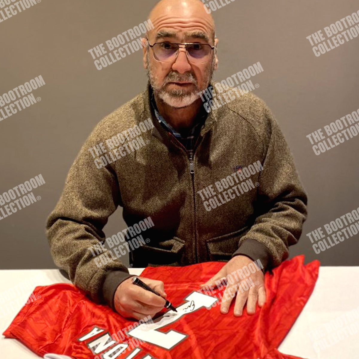Eric Cantona Back Signed Manchester United 1994 Home Shirt - The Bootroom Collection