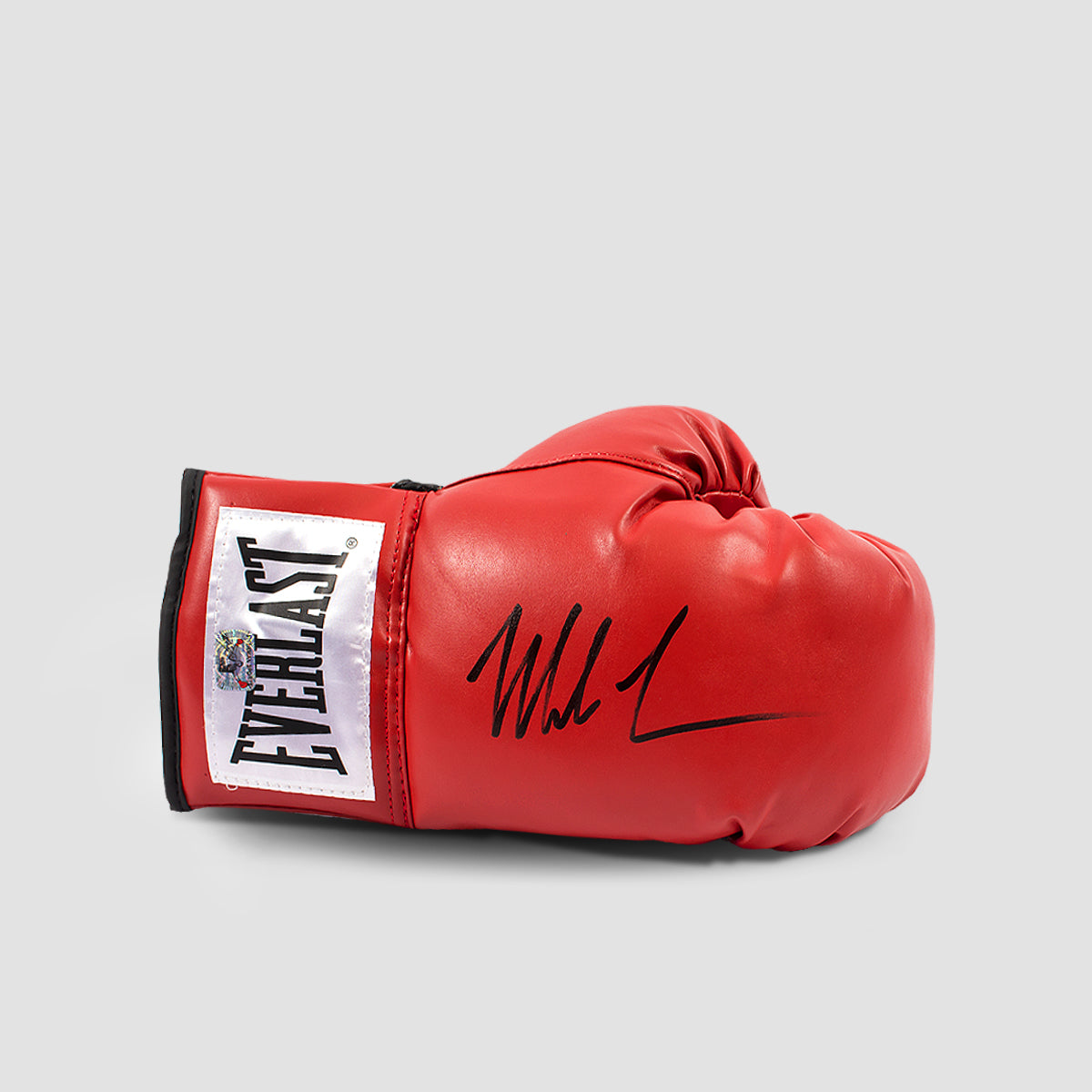 Mike Tyson Signed Red Everlast Boxing Glove