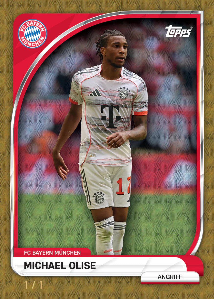 Topps 2025/26 Bayern München Trading Cards Collector Tin