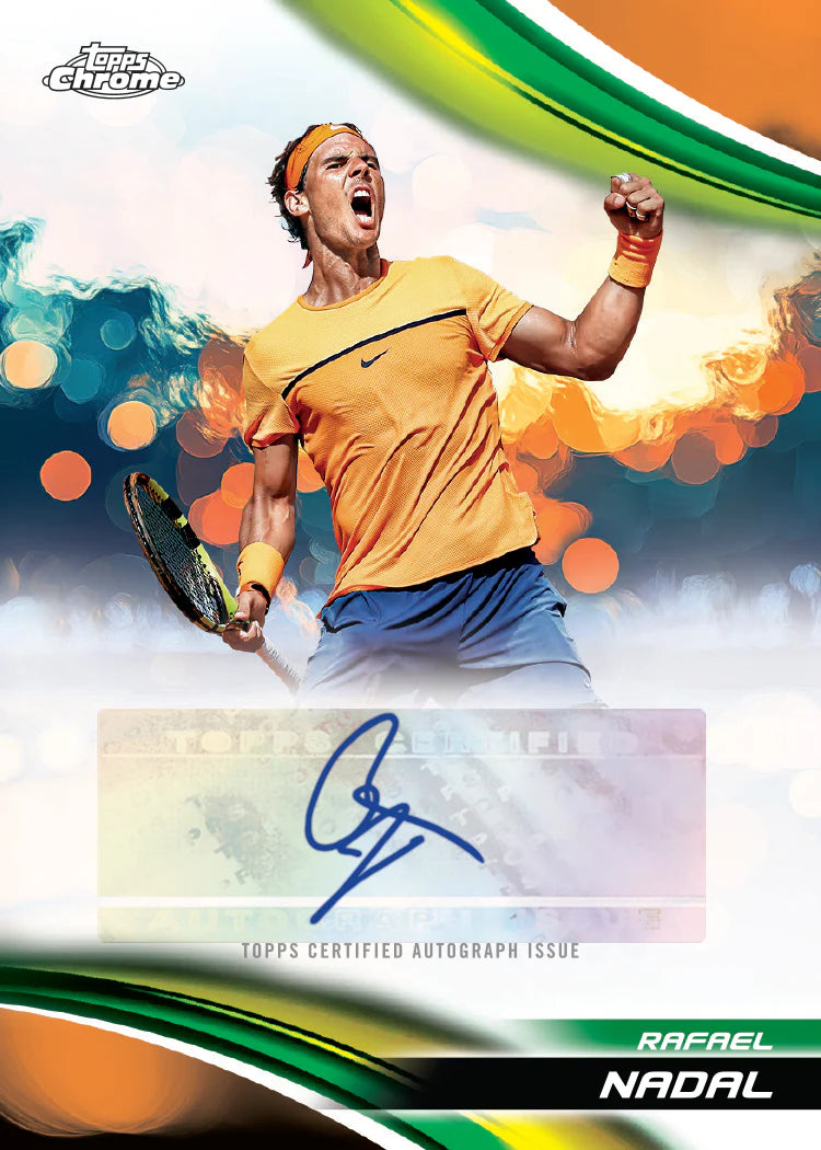 Topps Chrome 2025 Tennis Hobby Box Trading Cards