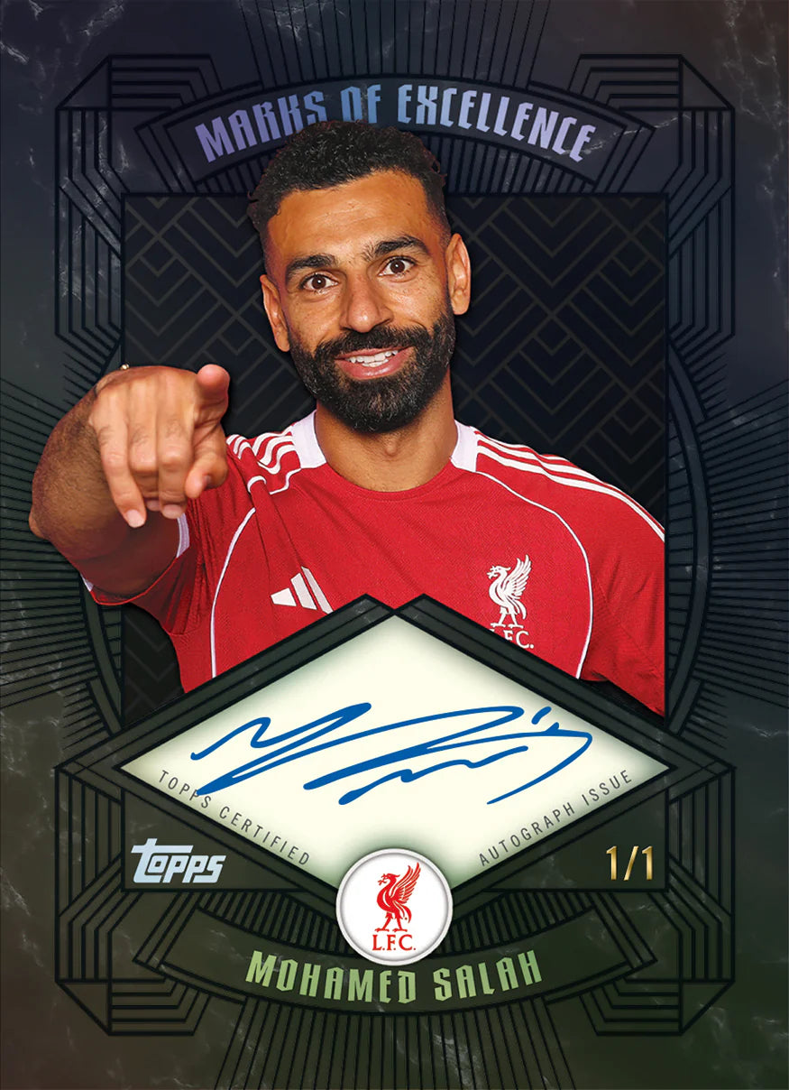 Topps Focus Liverpool FC 2025/26 Trading Cards Deck Box