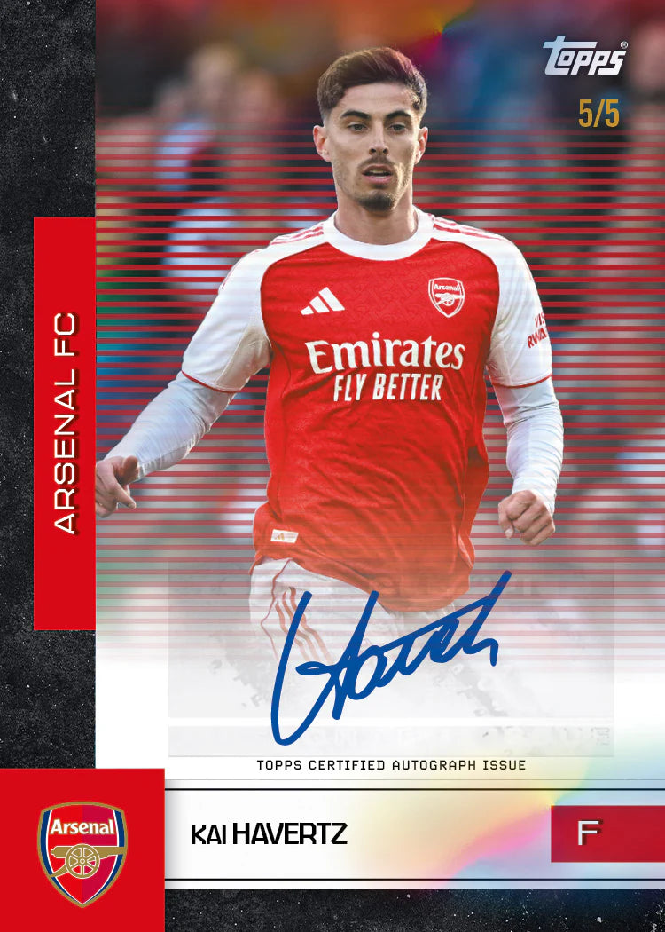 Topps Arsenal 2025-26 Team Set