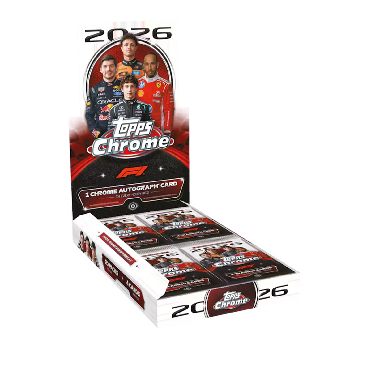 2026 Topps Chrome Formula 1 - Hobby Box