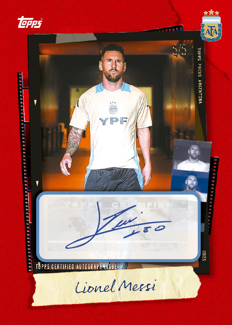 Topps® Focus Argentina 2025-26 Trading Cards Deck Box