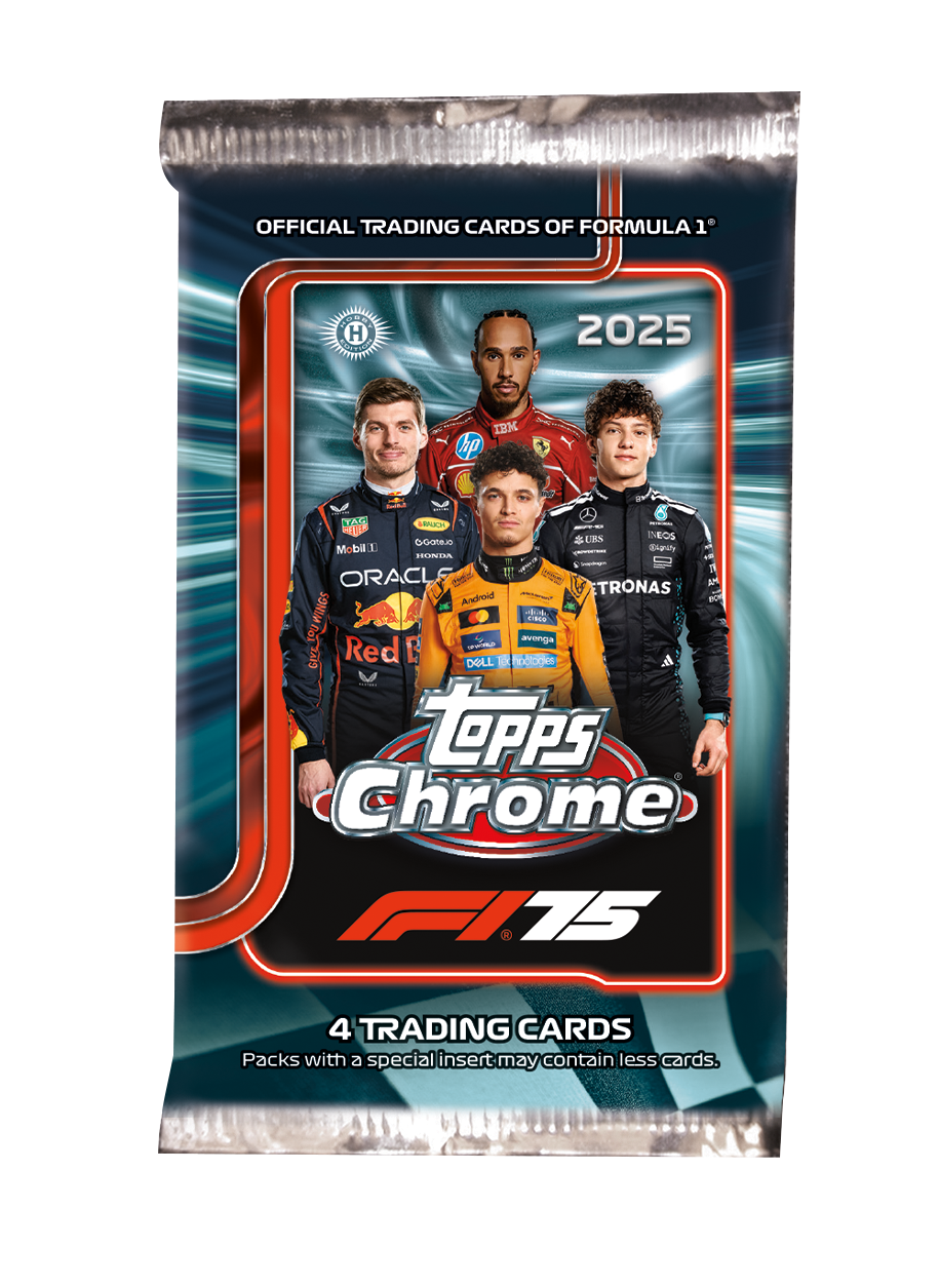 Topps Chrome® Formula 1 2025 Value Box Trading Cards