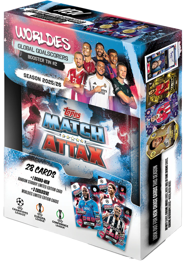 Topps Match Attax 2025/26 Mini Tin Trading Cards