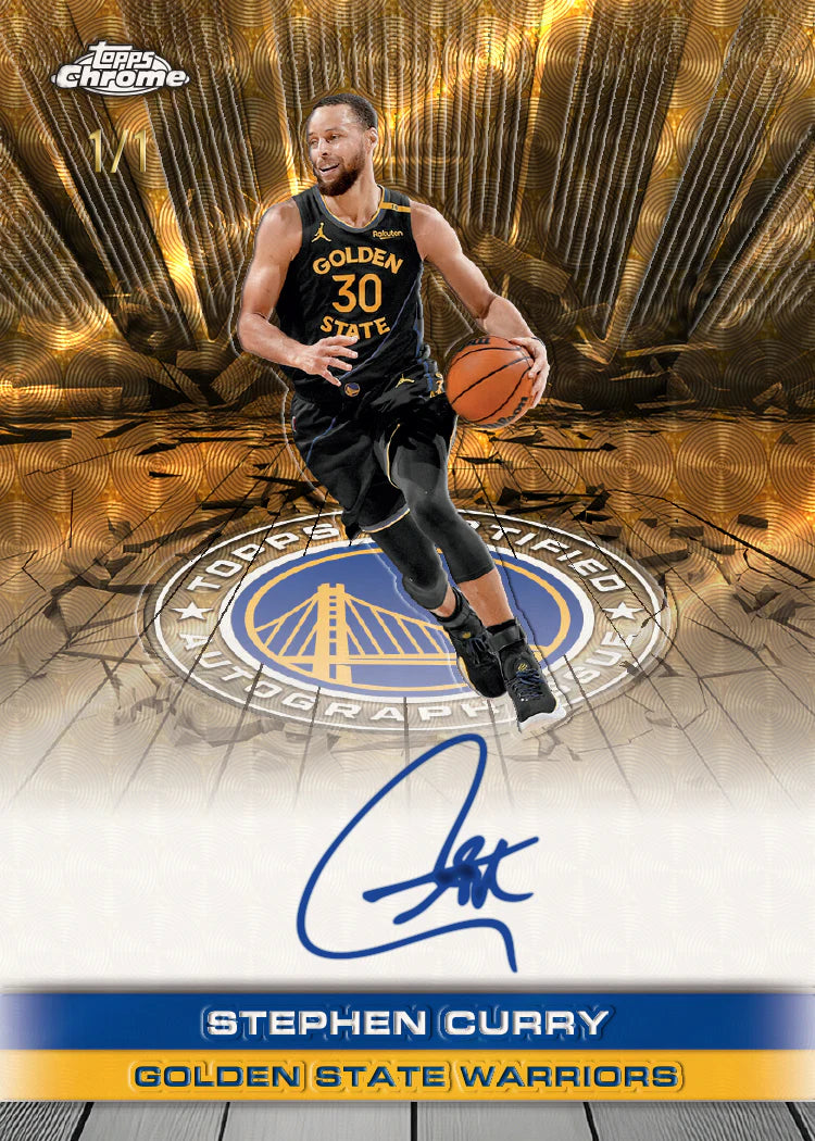 2025-26 Topps Chrome® Basketball Trading Cards Hobby Box
