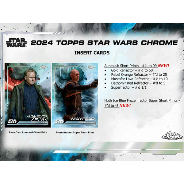 2024 Topps Chrome Star Wars Hobby Box