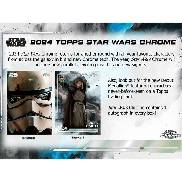 2024 Topps Chrome Star Wars Hobby Box