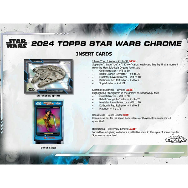 2024 Topps Chrome Star Wars Hobby Box