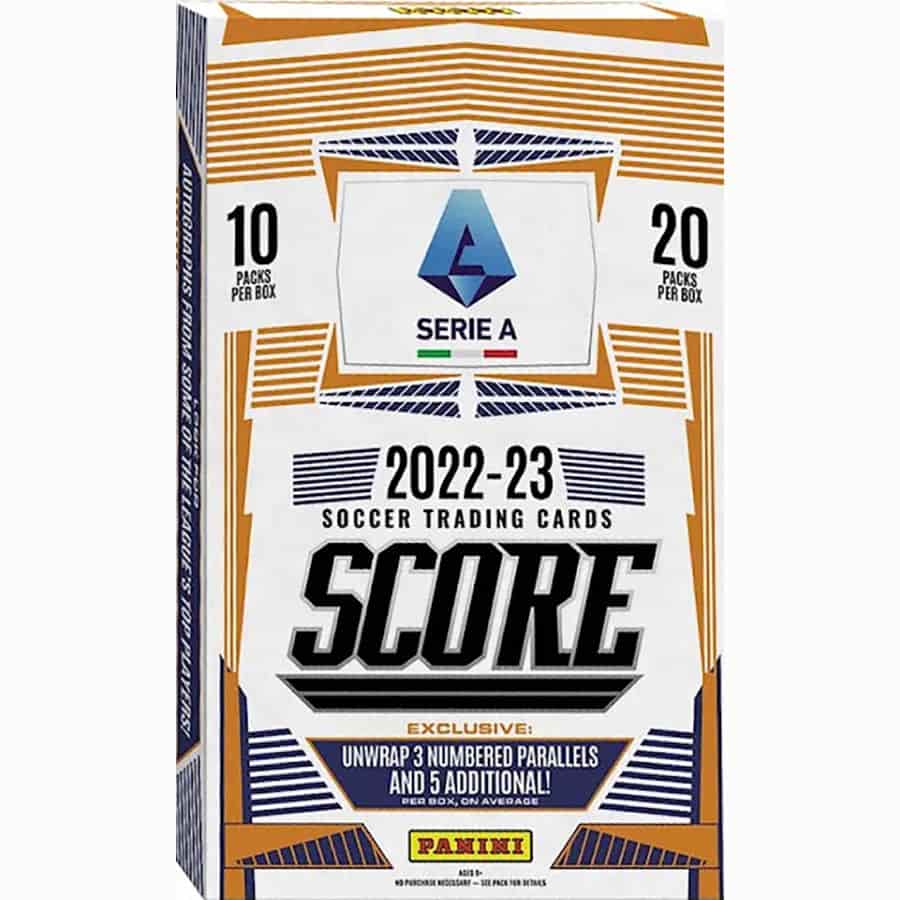 2022-23 Panini Score Serie A Soccer Trading Cards 20 packs