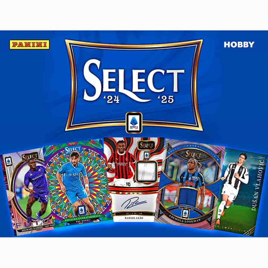 24-25 Panini Select Serie A Soccer Hobby Trading Cards