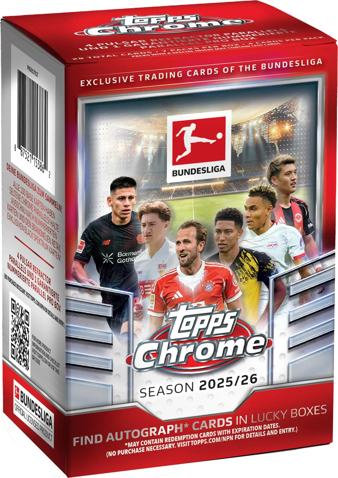 Topps Bundesliga Chrome Value Box 2025-26