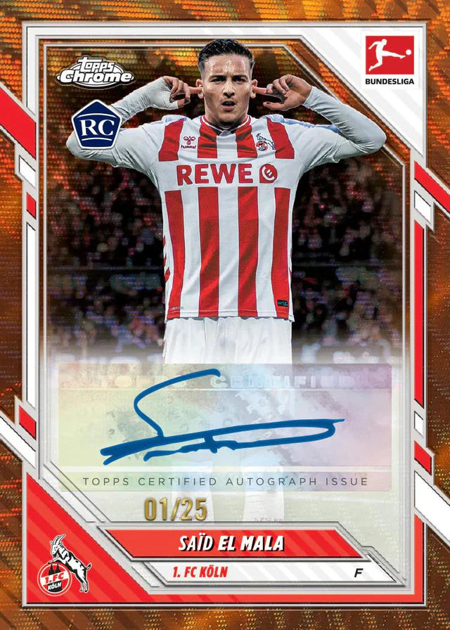 Topps Bundesliga Chrome Value Box 2025-26