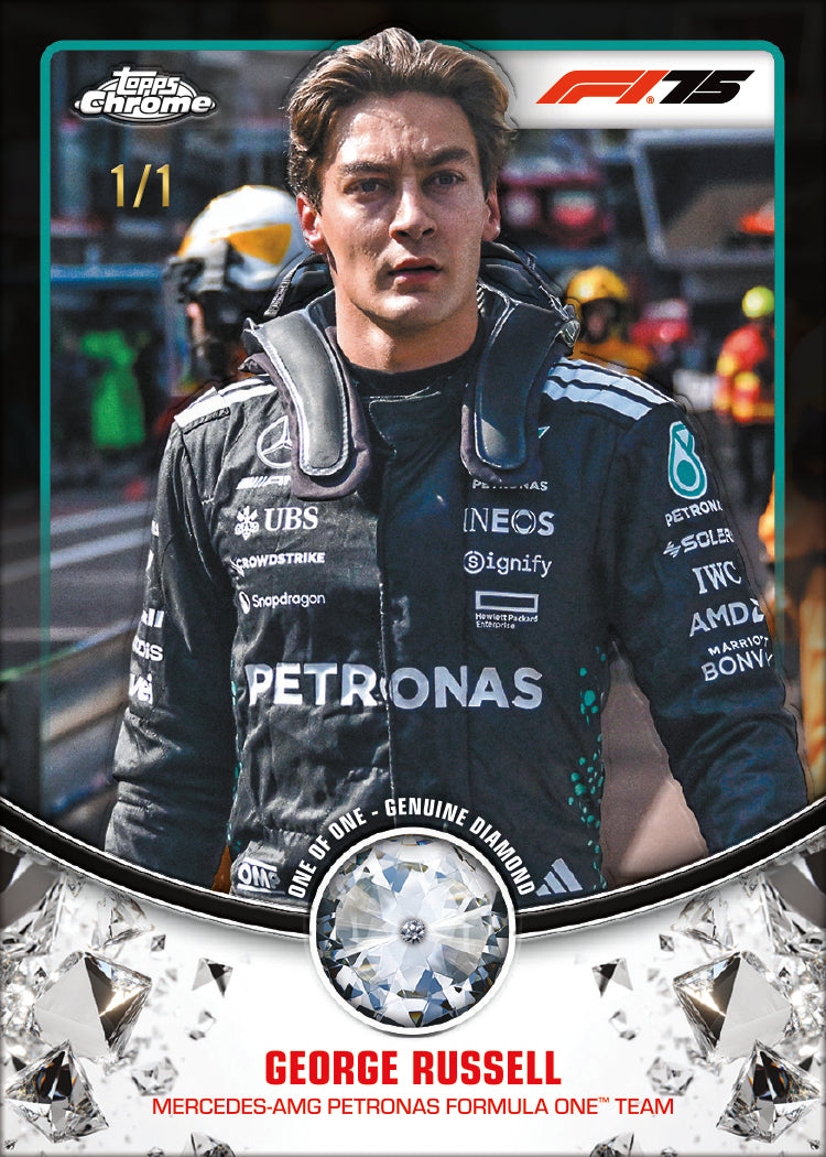 Topps Chrome® Formula 1 2025 Hobby Box Trading Cards