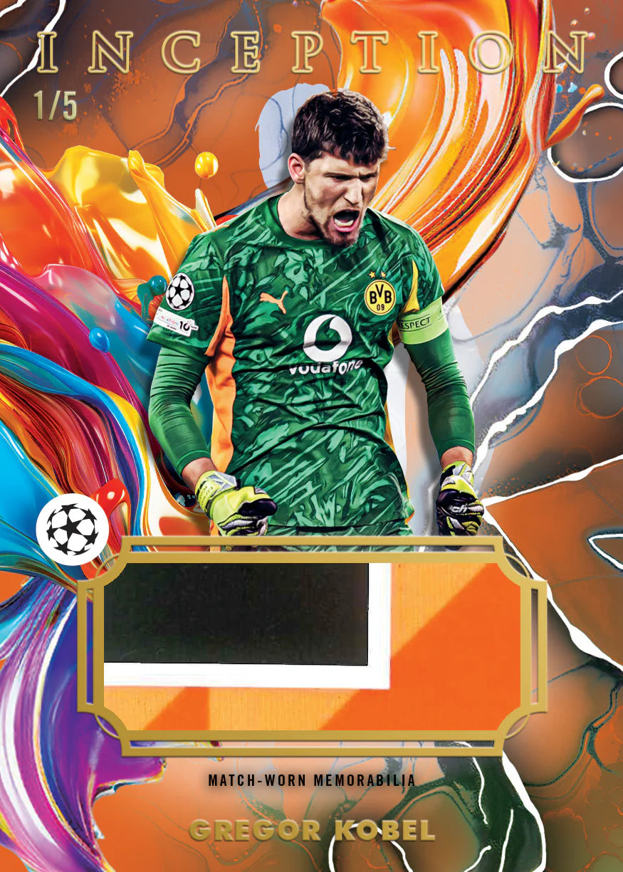 Topps Inception UEFA Club Competitions 2025/26 Hobby Box Trading Cards