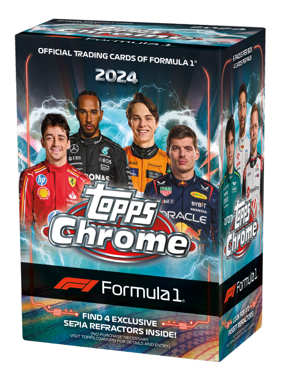 Topps Formula One Chrome 2024 Value Box