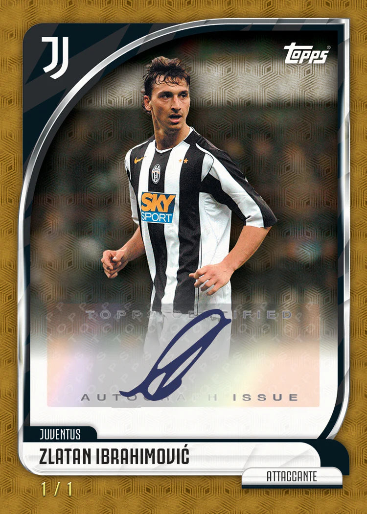 Topps 2025/26 Juventus Trading Cards Collector Tin