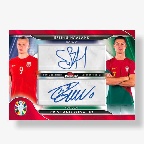2023-24 Topps Finest Road to EURO 2024 Sealed Hobby Box