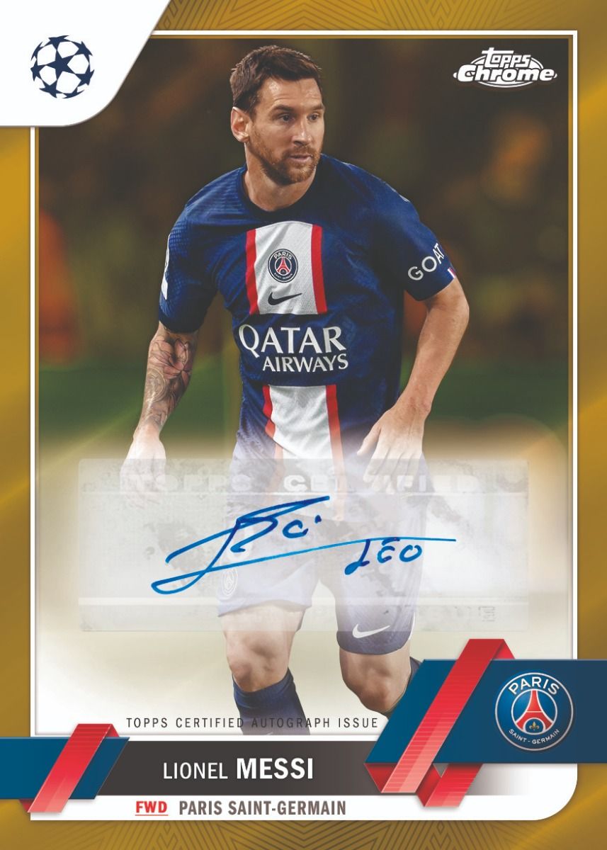 2022-23 Topps UEFA Club Competitions Chrome - Hobby Box