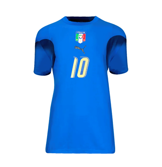 Francesco Totti 2006 Italy Home Signed Shirt with Beckett