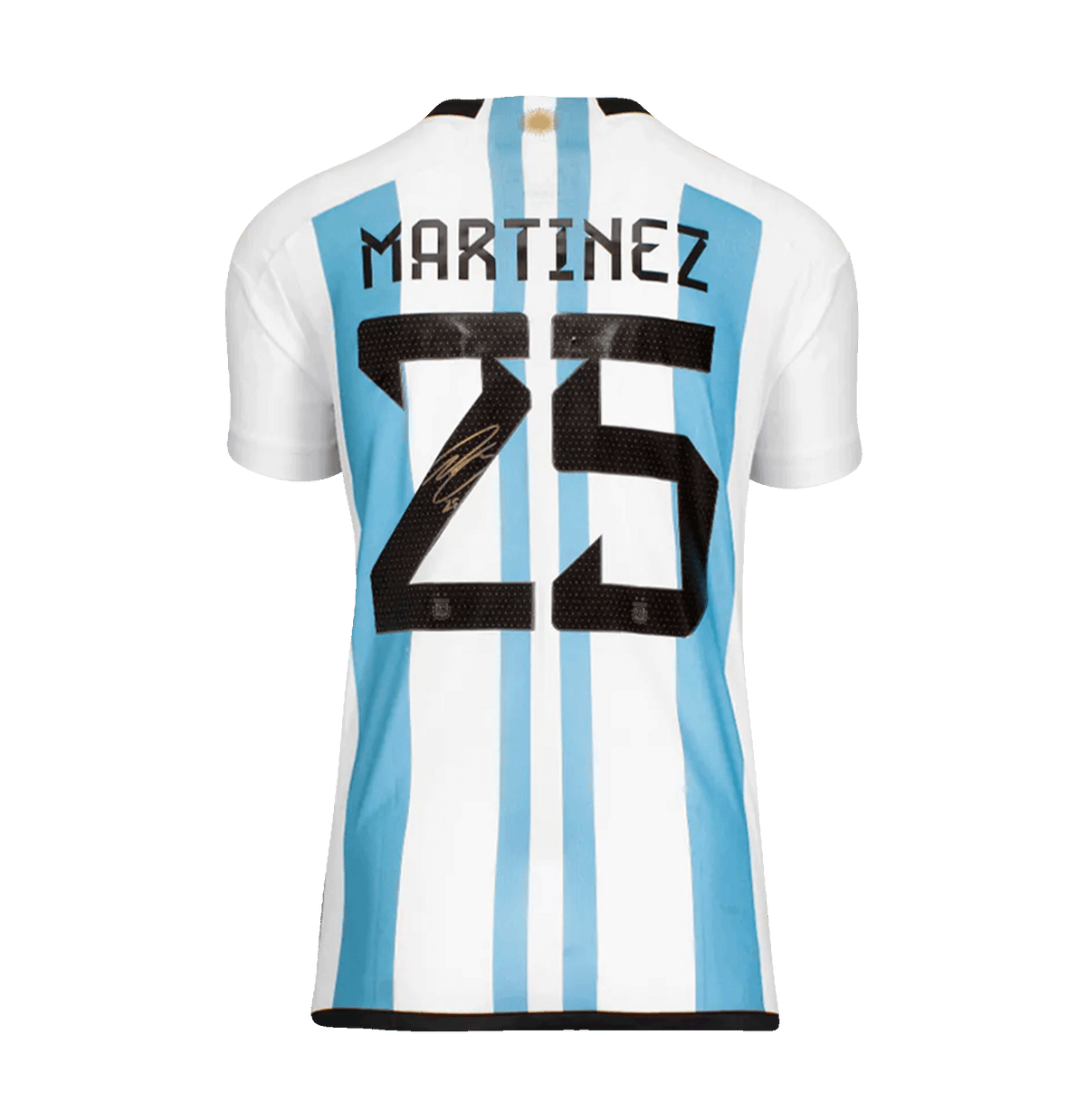 Lisandro Martinez 2022 Argentina Home Signed Shirt