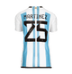 Lisandro Martinez 2022 Argentina Home Signed Shirt