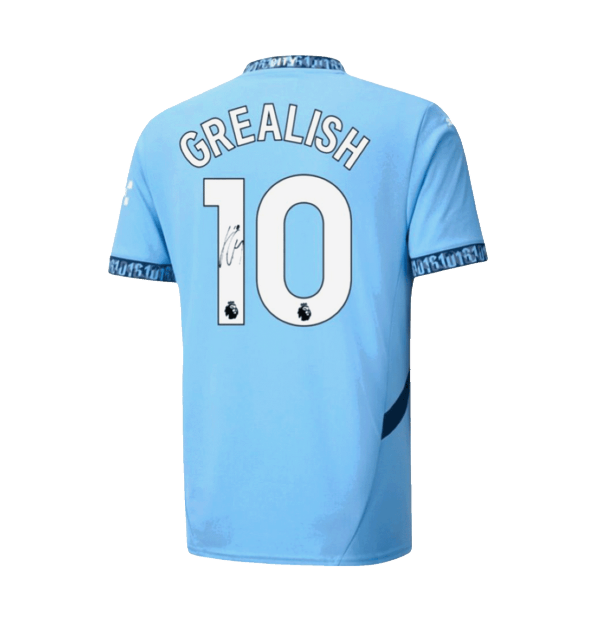 Jack Grealish 2024/25 Manchester City Home Signed Shirt