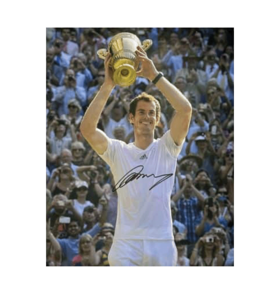 Andy Murray Signed Image (16 x 20)