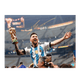 Lionel Messi 2022 Argentina FIFA World Cup Winner Signed Image