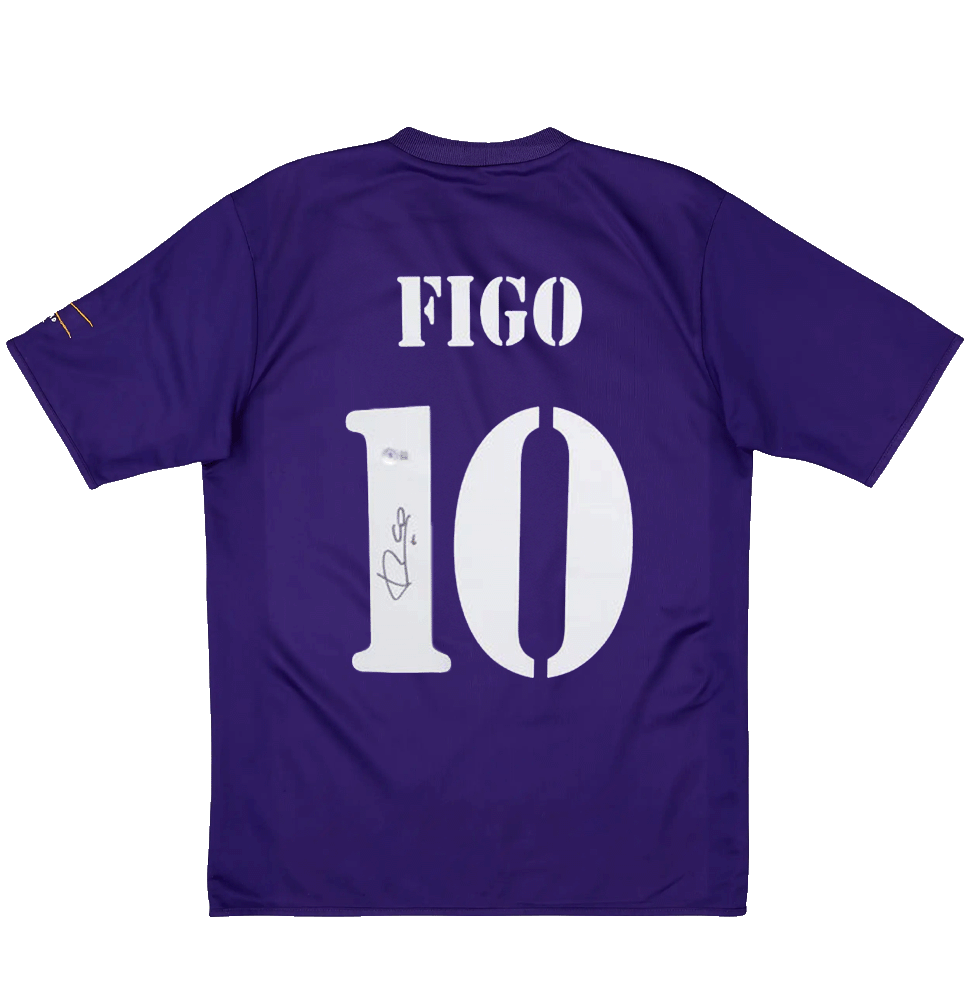 Luis Figo Real Madrid FC Home Signed Shirt