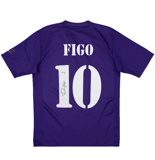 Luis Figo Real Madrid FC Home Signed Shirt