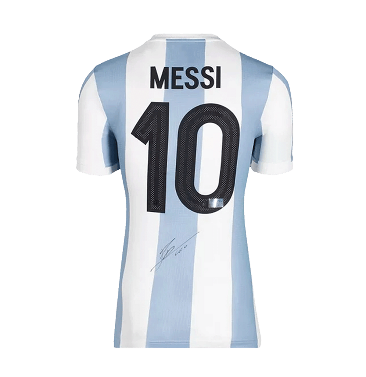 Lionel Messi 2024/25 Argentina Anniversary Home Signed Shirt (FIFA Hologram)