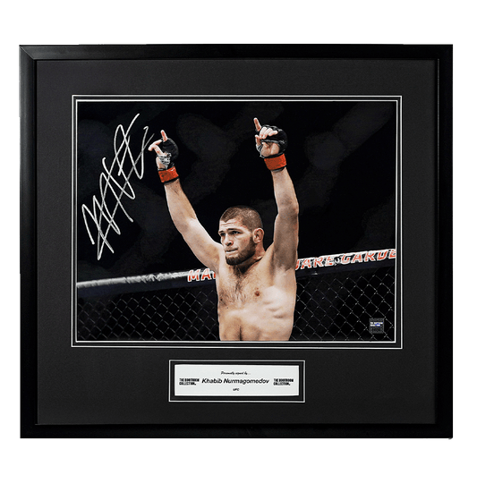 Khabib Nurmagomedov UFC 'Points to the Sky'  Signed Image