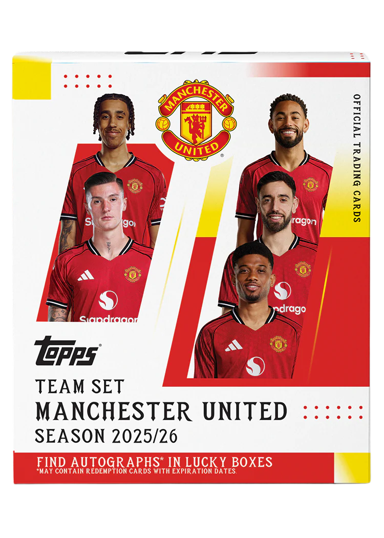 Topps® Manchester United 2025/26 Team Set Trading Cards