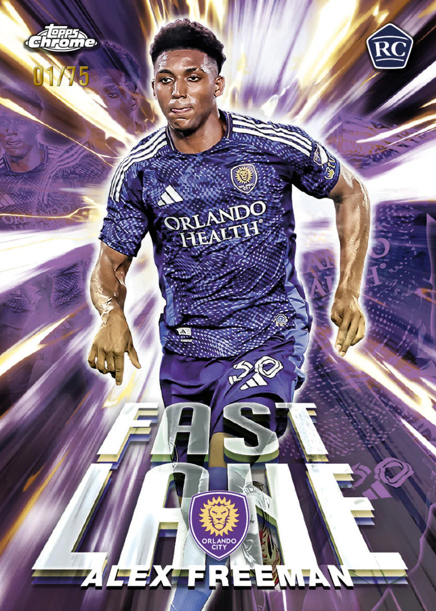 Topps Chrome® MLS 2025 Hobby Box Trading Cards