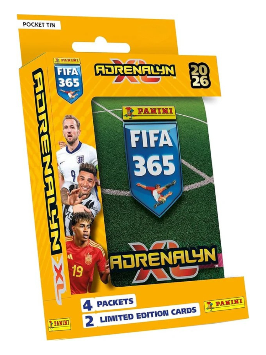 Panini Fifa 365 2026 Adrenalyn XL Mini Trading Card Tin