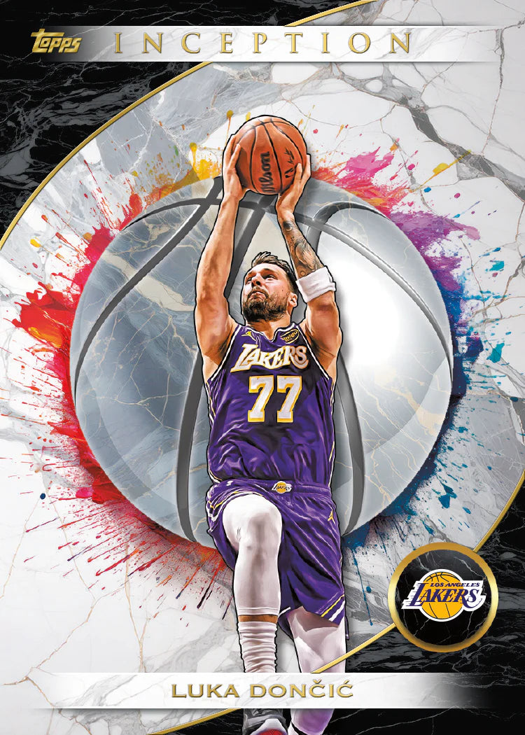 2025-26 Topps Inception Basketball - Hobby Box Trading Cards