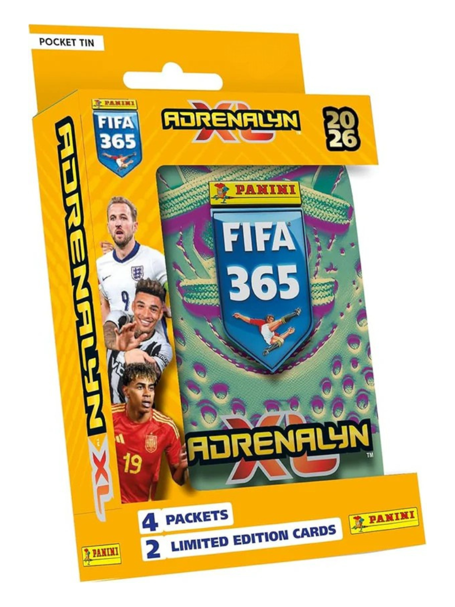 Panini Fifa 365 2026 Adrenalyn XL Mini Trading Card Tin