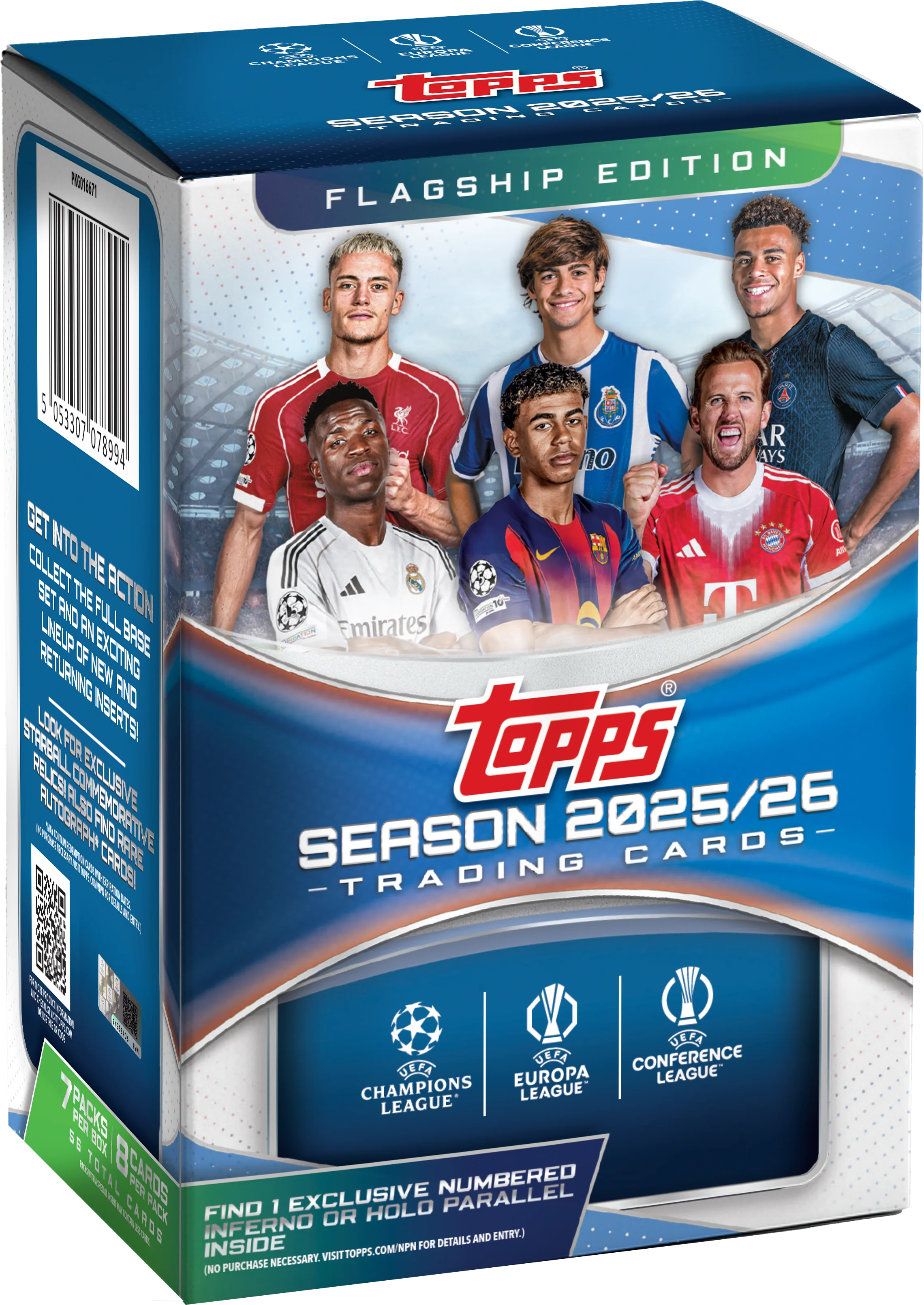 2025-26 Topps UEFA Club Competitions - Value Box