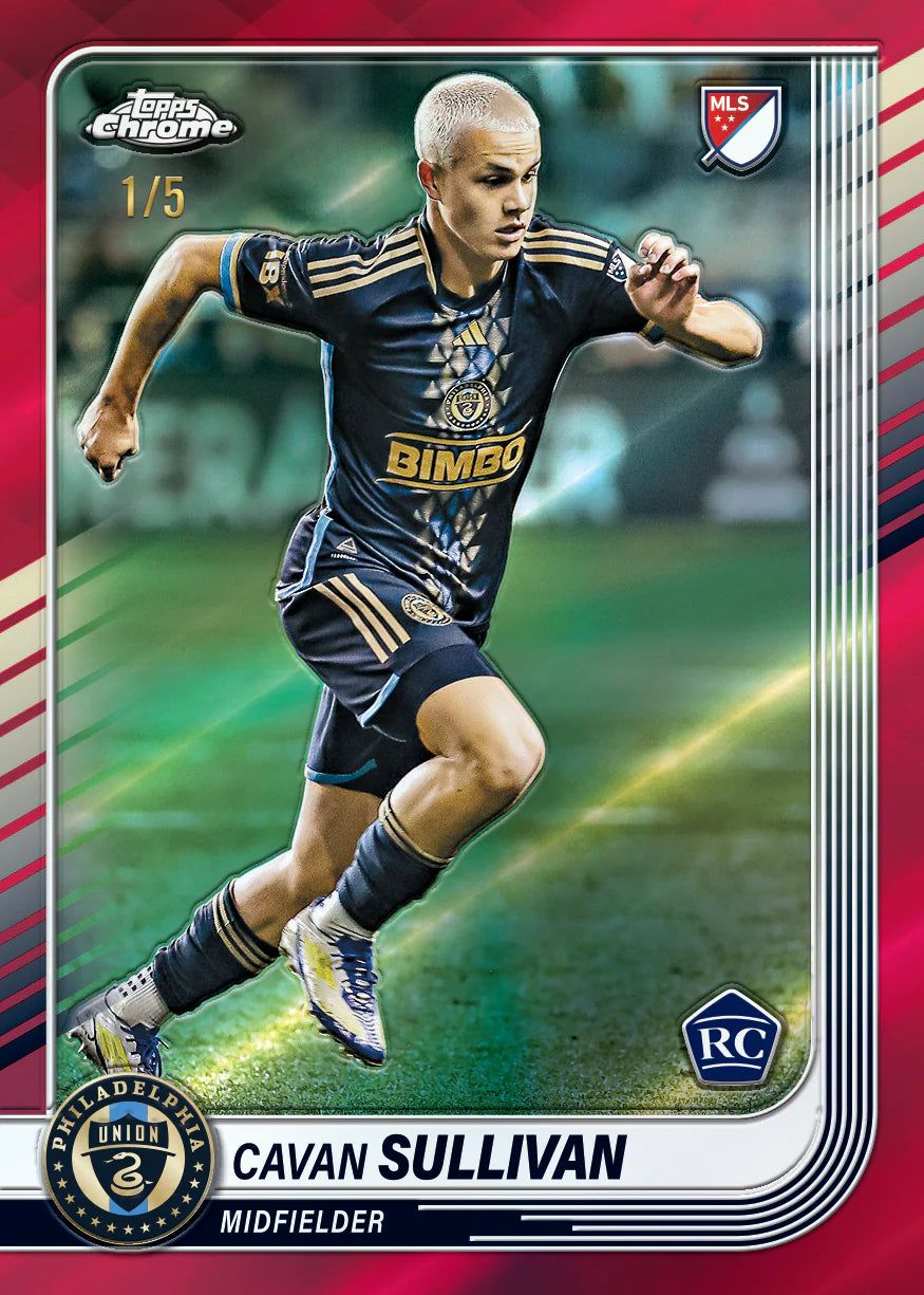 Topps Chrome® MLS 2025 Hobby Box Trading Cards