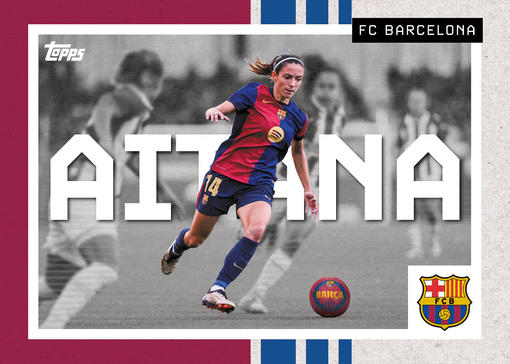 Topps FC Barcelona 2025/26 Team Set Trading Cards Deck Box
