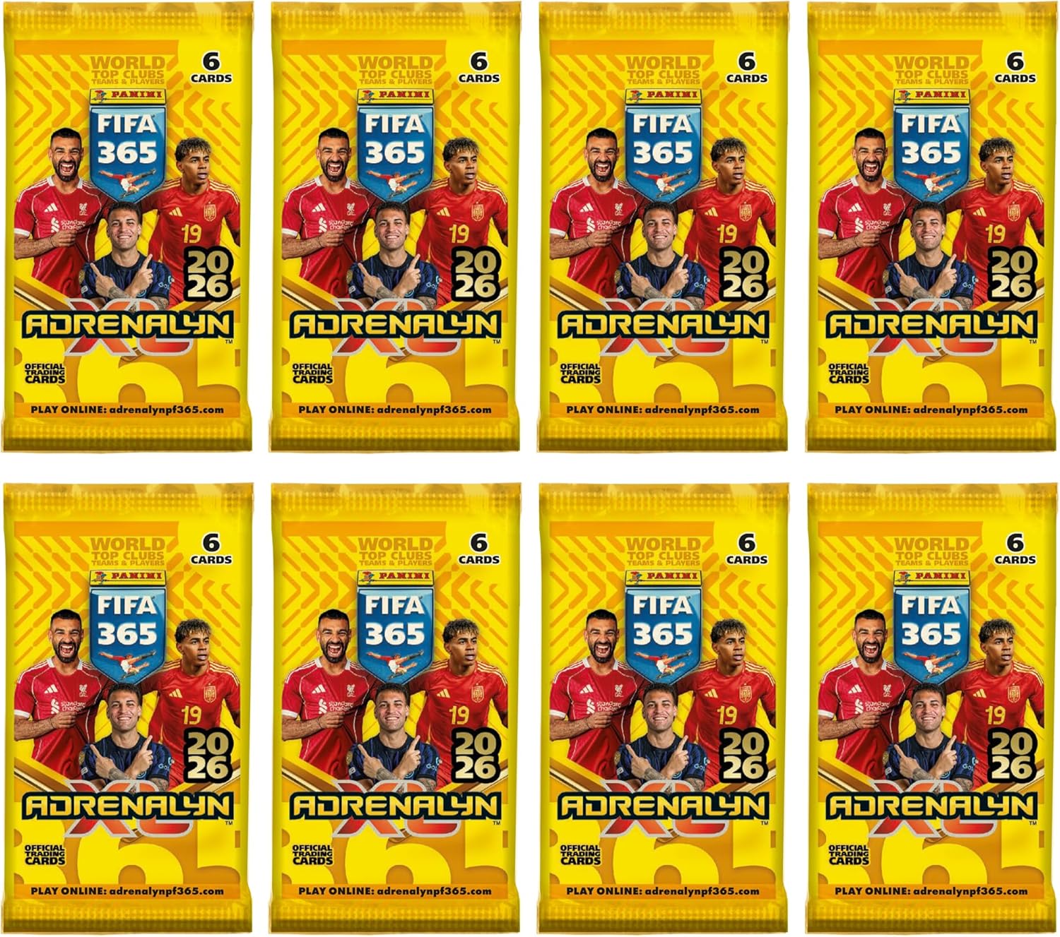 Panini Fifa 365 2026 Adrenalyn XL Ecoblister Trading Cards