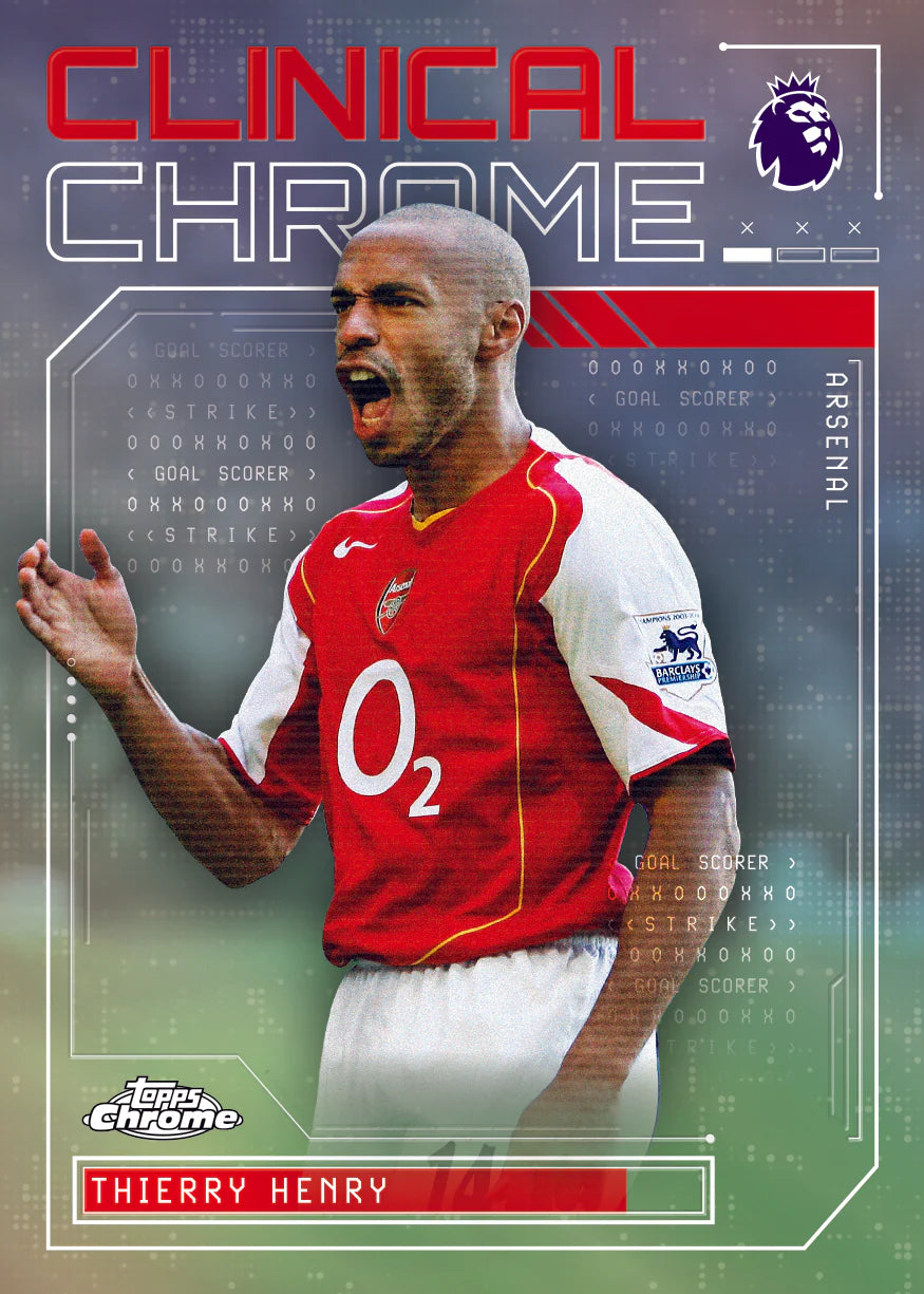 Topps 2026 Chrome® Premier League Trading Cards Tin