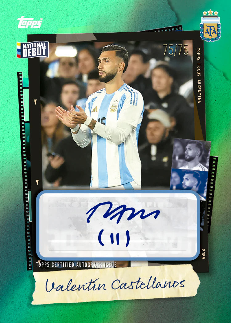 Topps® Focus Argentina 2025-26 Trading Cards Deck Box