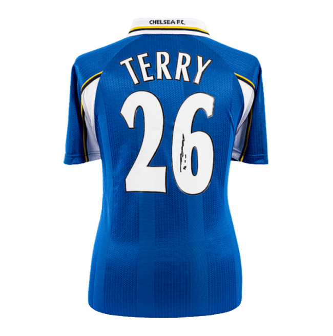 John Terry Signed Chelsea 1998 Shirt (Boxed)