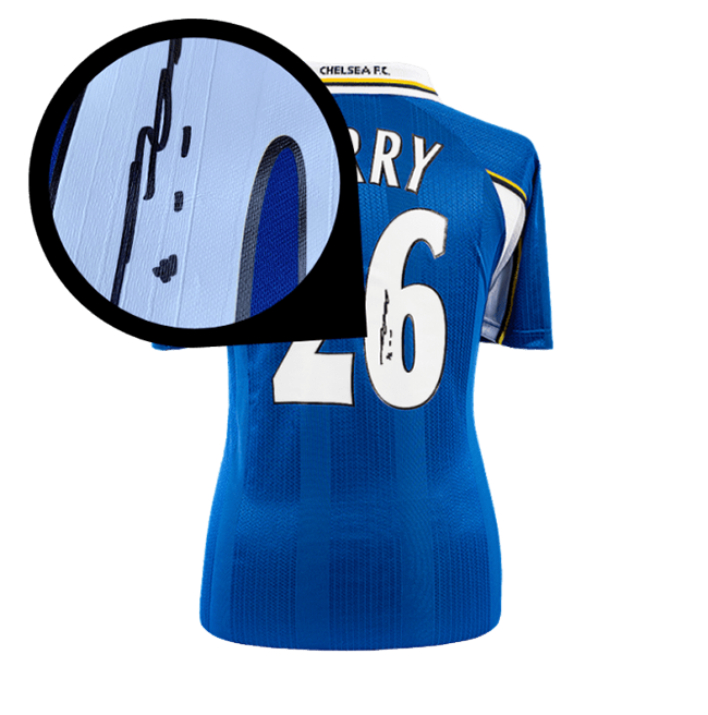 John Terry Signed Chelsea 1998 Shirt (Boxed)